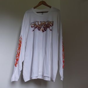 Sturgis Bike Week Graphic T Shirt or Dress w Flames and Motorcycle 2007